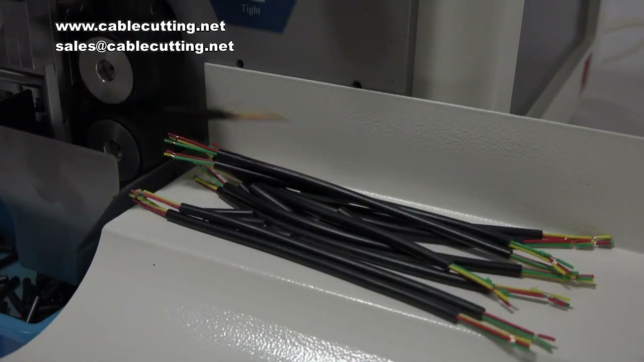 Automatisk computerstyret wire stripper 0,1-6mm – 4-hjulstræk til præcis skæring og stripping