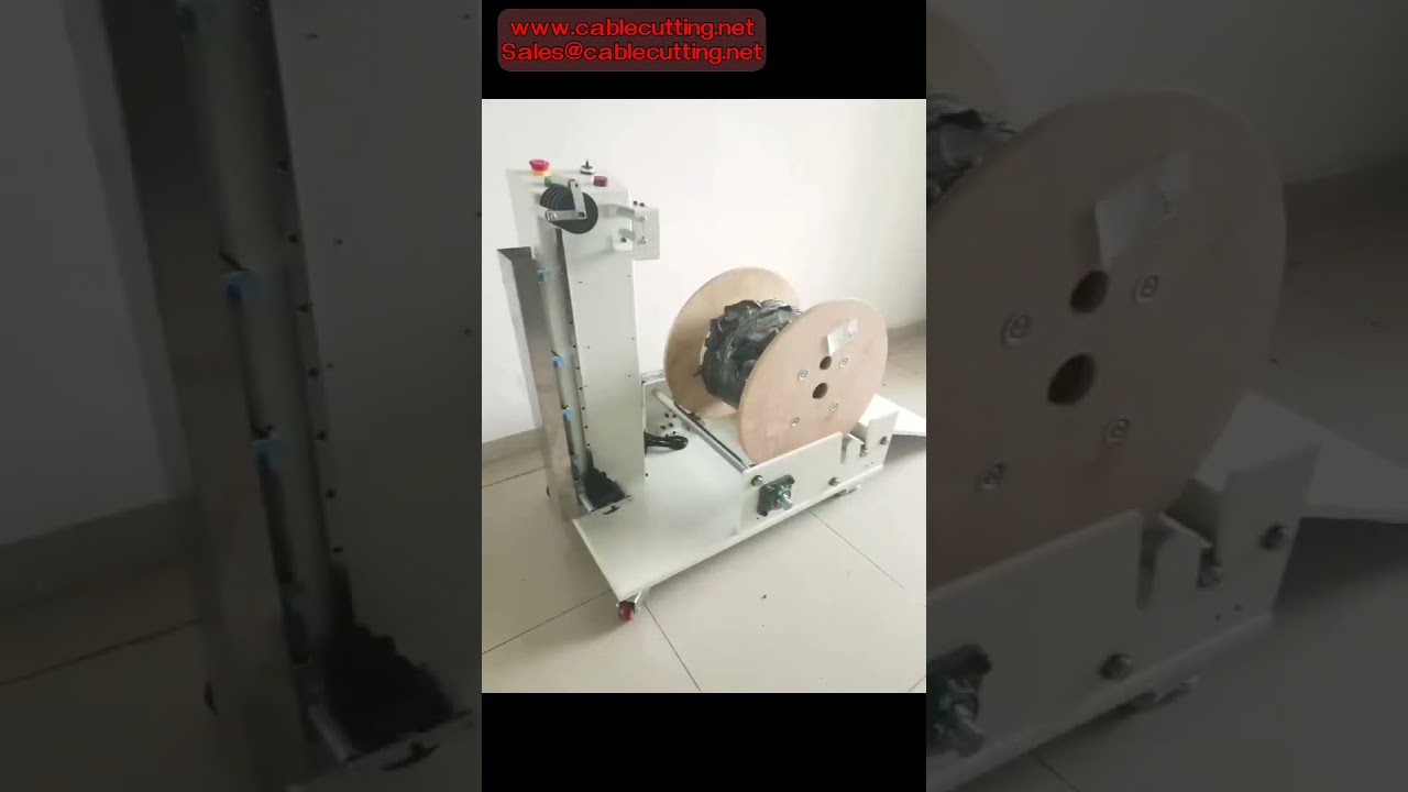 Automatisk kabeltromlefodermaskine - Trådfodermaskine 100 kg