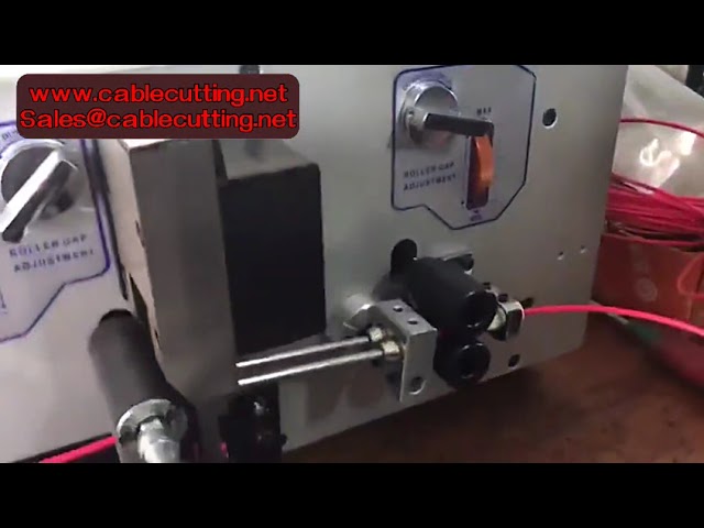 SWT508NX2: Automatisk trådstripper og tvistermaskine til computerkabler (0,1-4,5mm²)