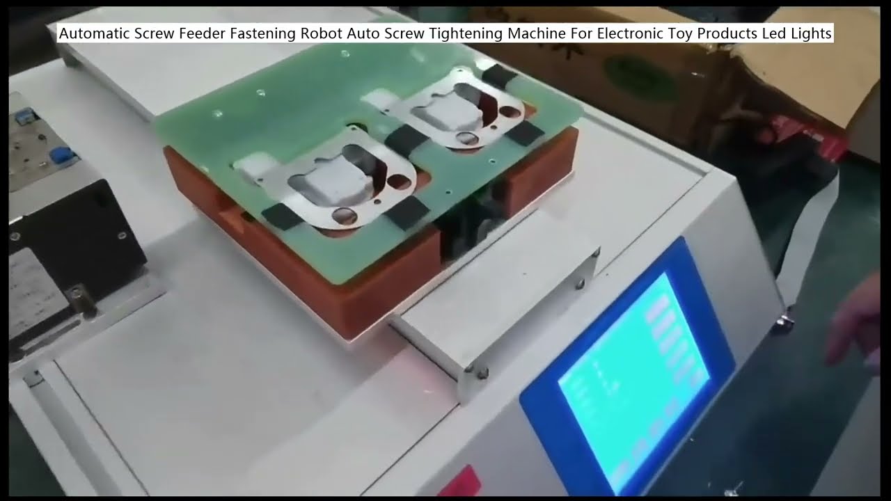 Automatisk Skruemadnings- og Fastspændingsrobot til Elektronisk Legetøj og LED-produkter