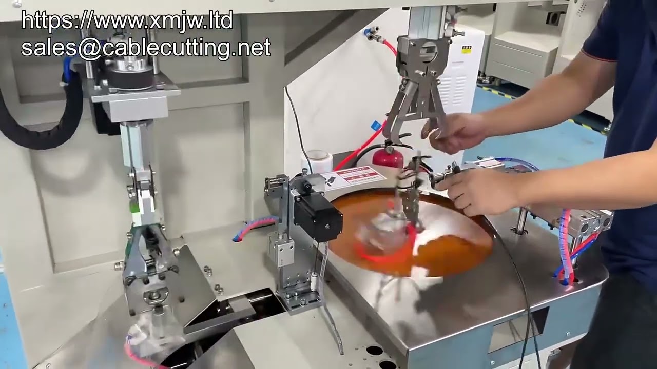 Automatisk 8-formet trådviklings- og bindemaskine til tykke ledninger