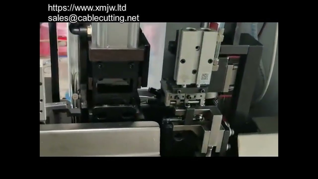 Fuldautomatisk afisolerings- og crimpemaskine | Effektiv terminalpresning til produktion