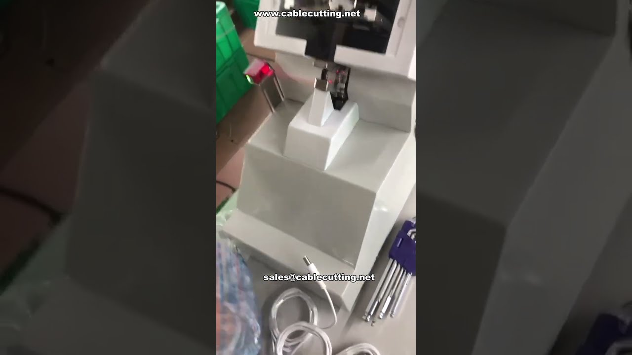 Automatisk tapemaskine til kabler - Idriftsættelse fuldført og i produktion | Værkstedsdemo