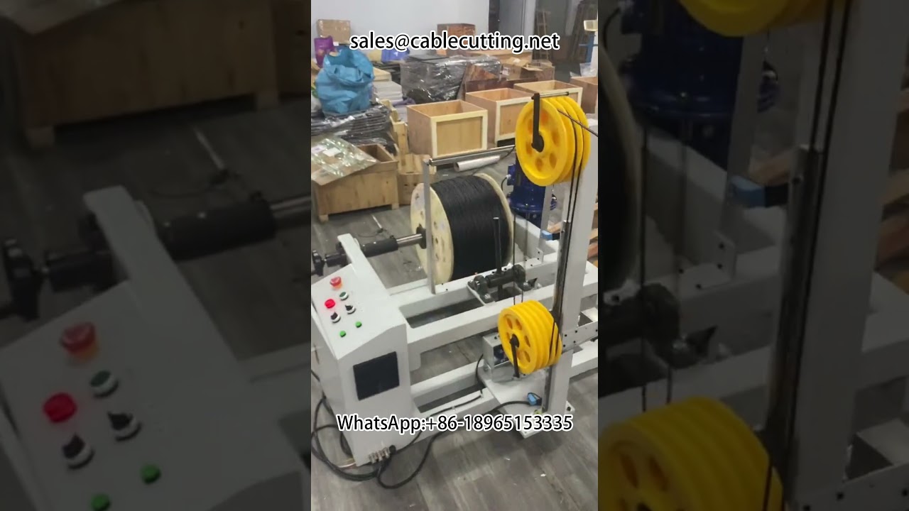 Automatisk trådoprulningsmaskine: Fra stor til lille spole med præcis meteroptælling #WireWin
