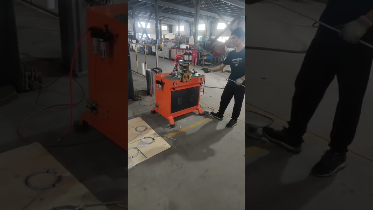 Effektiv halvautomatisk wirefusionsmaskine WPM-QF – Forsegling af kabelender