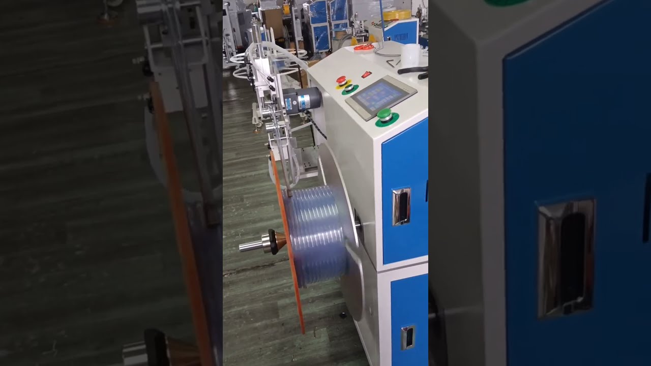 Automatisk måling, traversering, skæring & spolemaskine til PU-luftslanger – Effektiv produktion