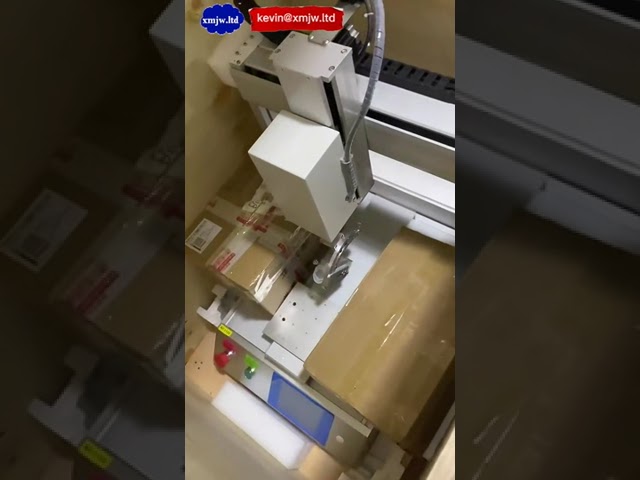 Automatisk fleksibel roterende limdispenseringsrobot 4-akset limdispenseringsmaskine