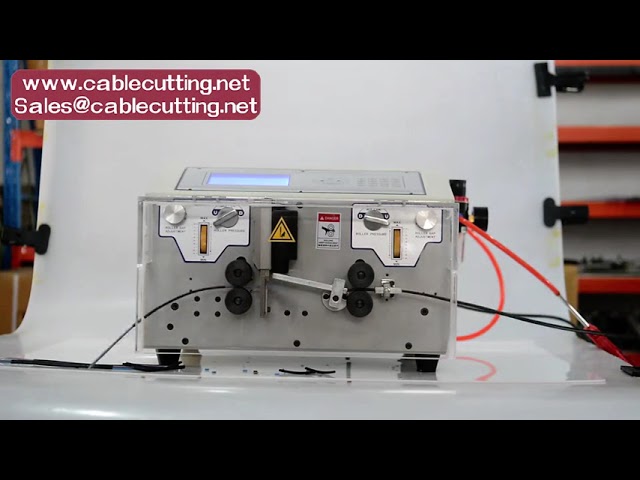Automatisk ledningsstripper – Elektrisk kabelafisoleringsmaskine op til 12 ben | Kobberkabel skærer