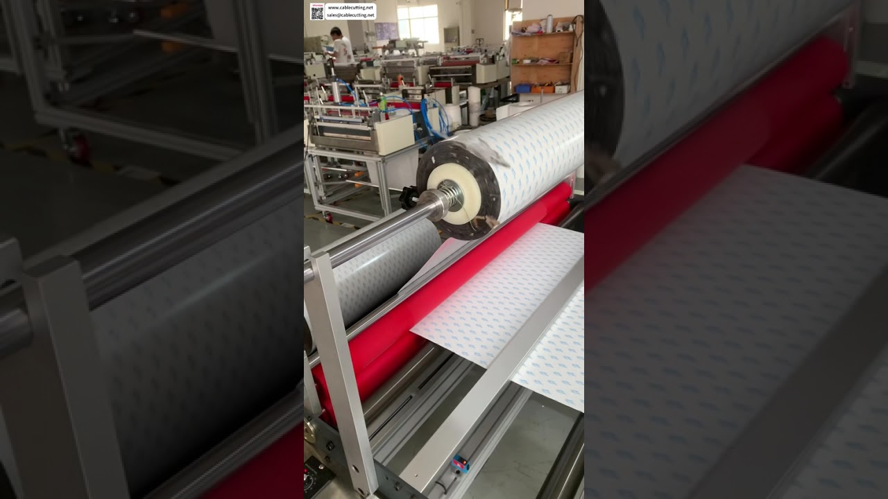 Værktøjssæt til skumlaminering og automatisk tværgående pladeskæring - Kort version