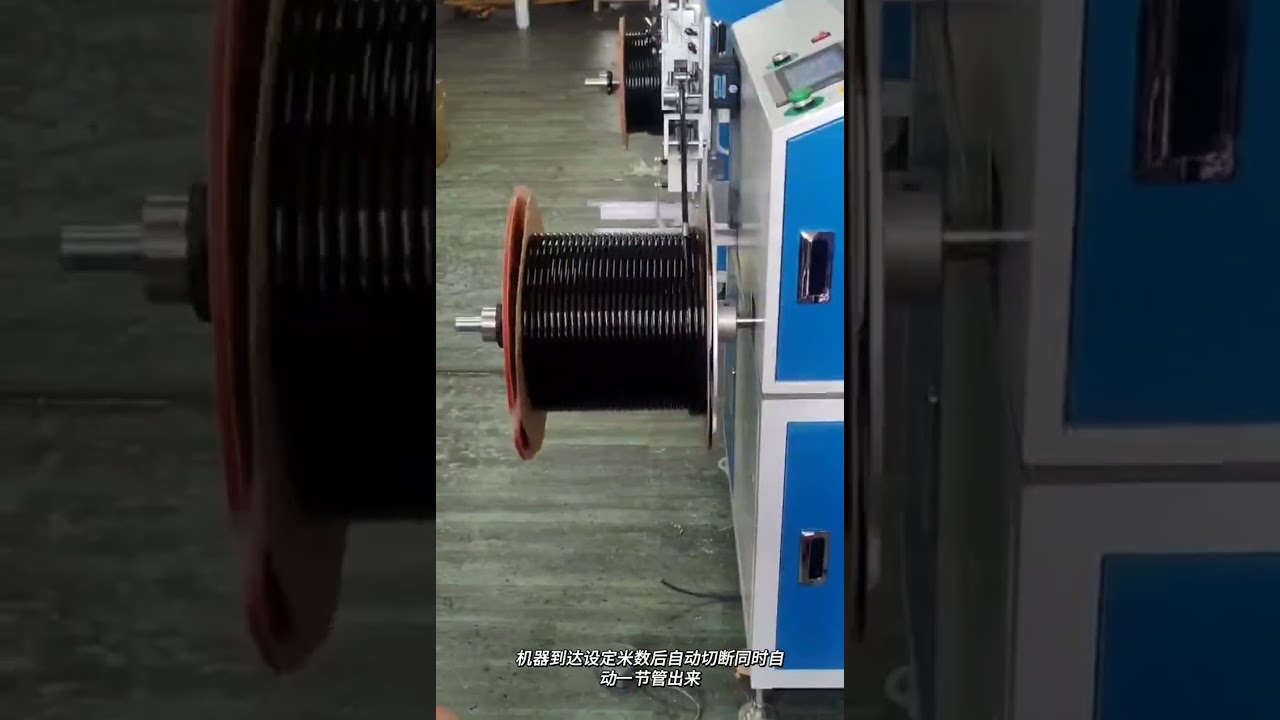 Effektiv automatisk rørbehandling: Tælle, sortere, skære, vikle og spole (1-15mm, 15kg)