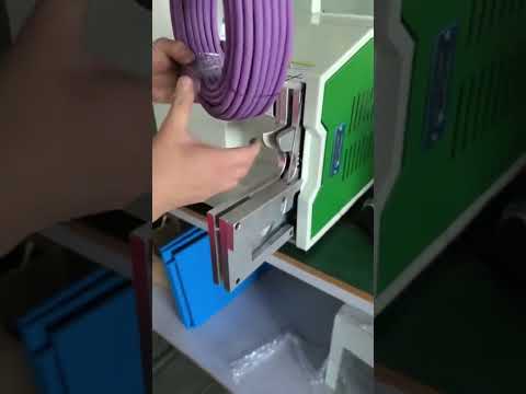 Se vores store diameter kabelbindemaskine 40-80mm i aktion | Fabriksvideo