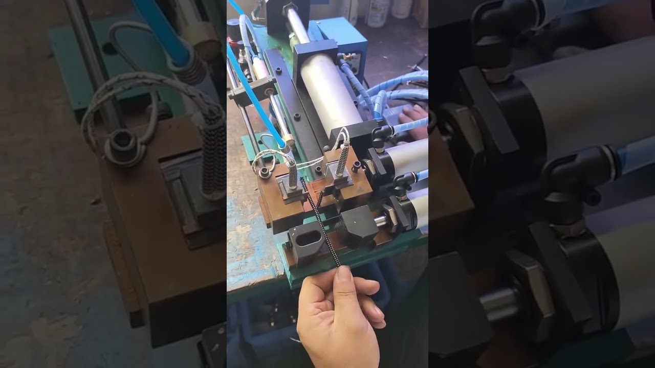 310 Termisk Afisoleringsmaskine - Tråddiameter 3-10mm, Slaglængde 100mm - Ideel til Ydre Fletning