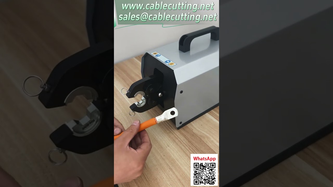 120L Pneumatisk Krympemaskine – 70mm² Kobberterminaler, Sekskant Krympning, Hurtig Skift & Energibesparende Cylinder