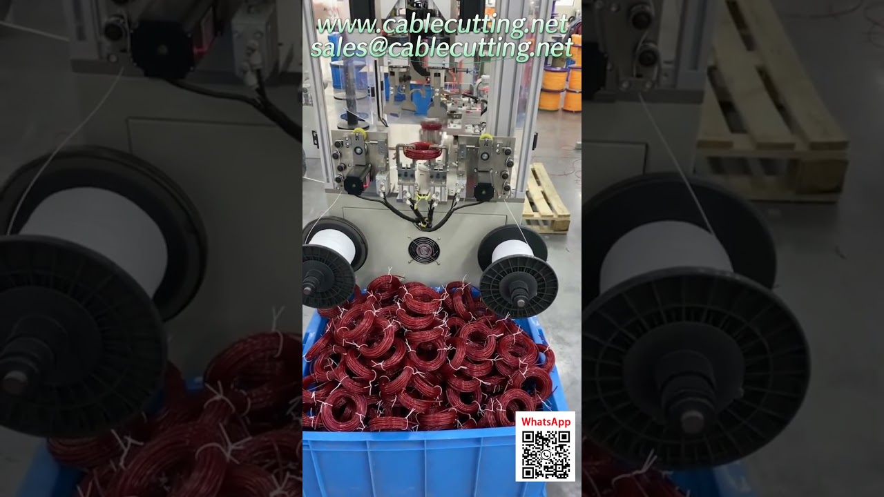 Live fra værkstedet: Trådspoleopviklings- og bindemaskine i fuld produktion