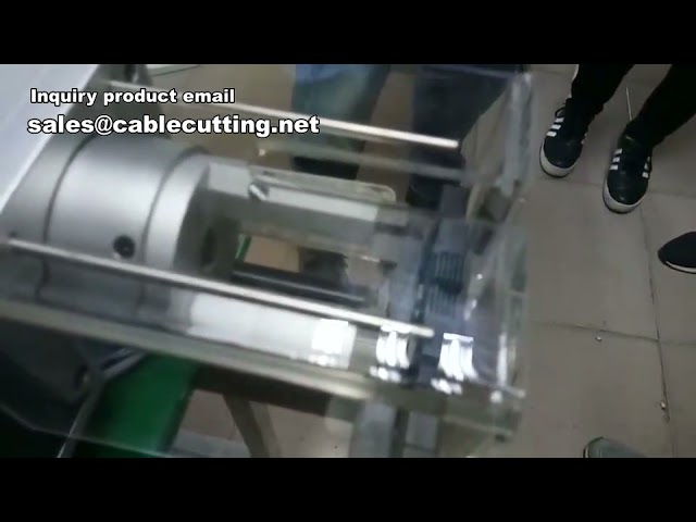 Rotations Koaksialkabelafisoleringsmaskine, Koaksialkabelafisoleringsmaskine, Koaksialtrådafisoleringsmaskine