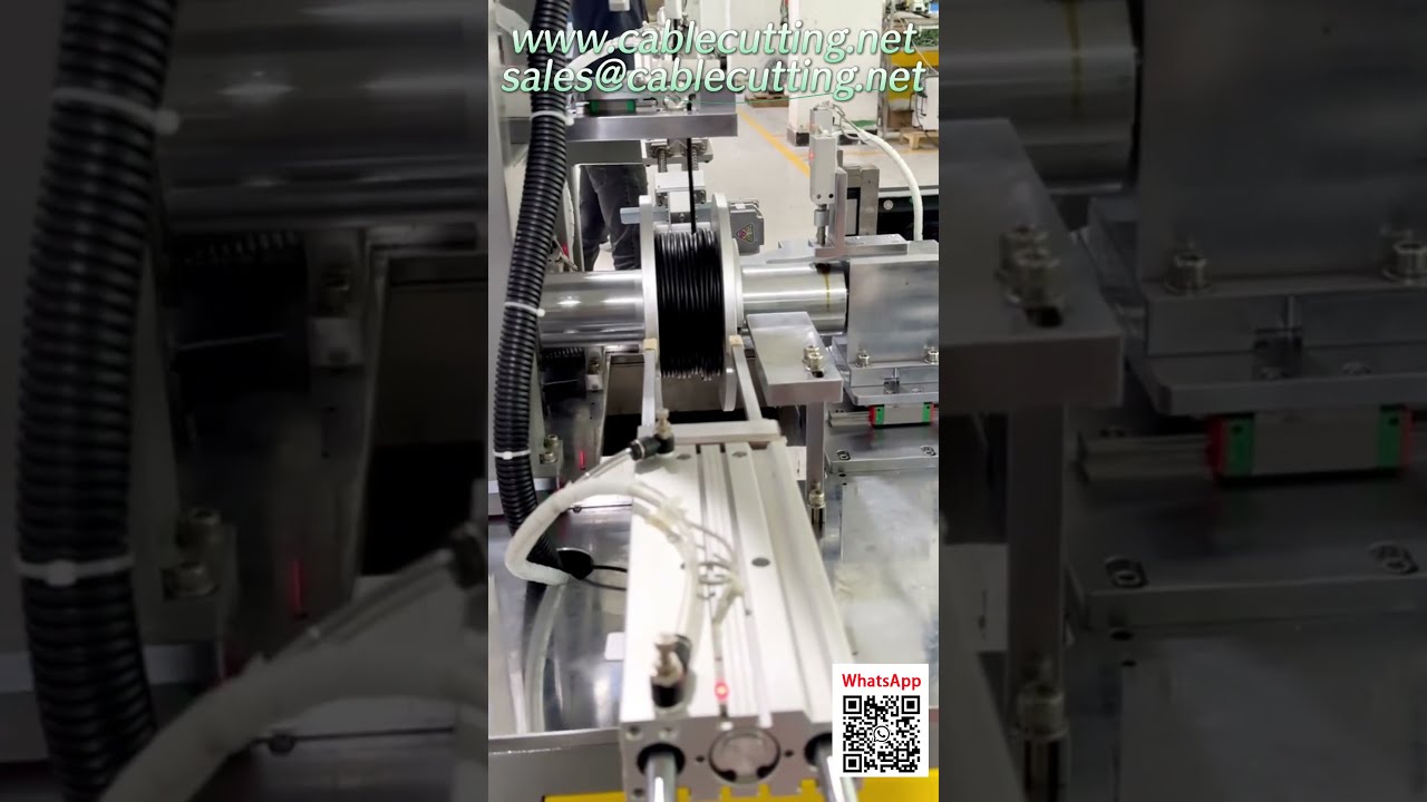 Fuldautomatisk kabelopspoler – automatisk måling, traversering & skæring