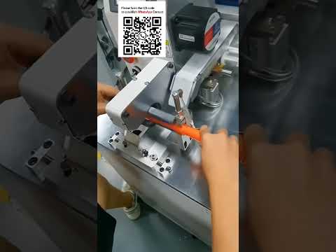 Automatisk labelindpakningsmaskine til ledningsnet – med valgfri printer #Automatiseringsudstyr
