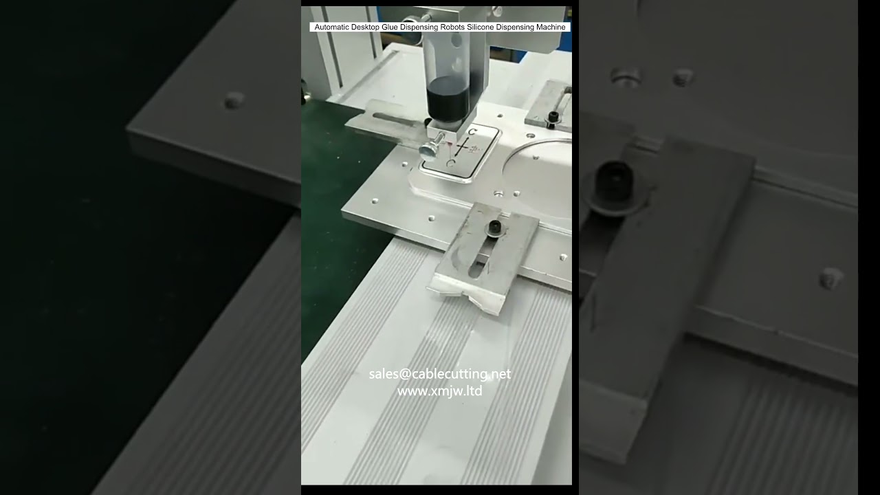 Automatisk borddispenseringsrobot til lim og silikone