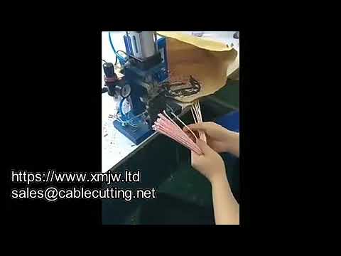 WPM 150a Trådafisoleringsmaskine Pneumatisk Multi Core Auto Kabelafisoleringsmaskine Båndkabelafisolering