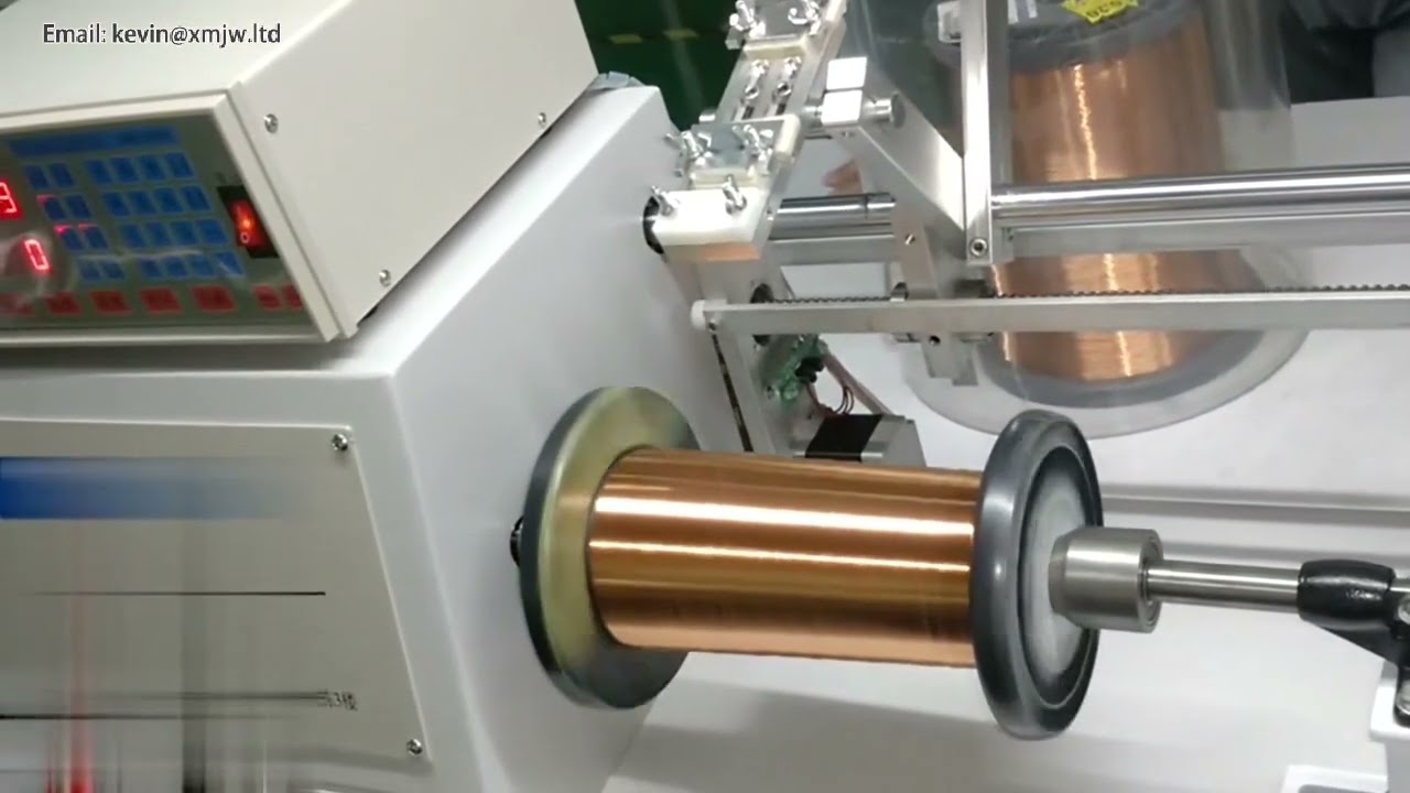 CNC 830 Spolviklingsmaskine – Computerstyret Automatisk Tråd- og Kabelfremfører