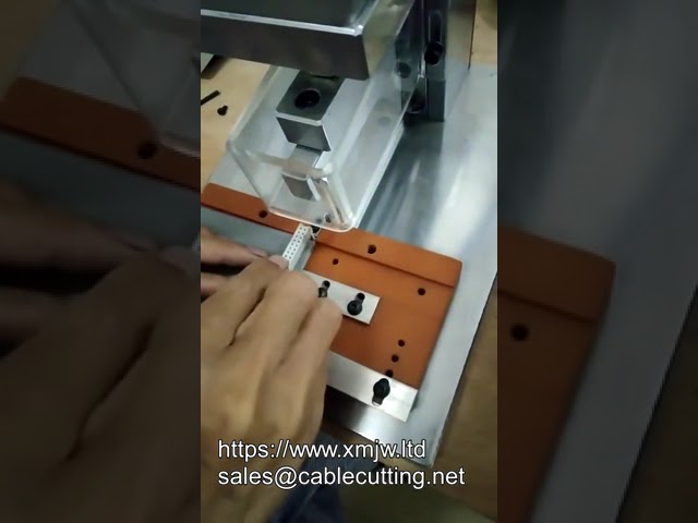IDC-stikpresningsmaskine til fladkabelsamling