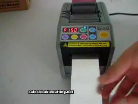 Automatisk dispenser til skæring af aluminiumsfolietape