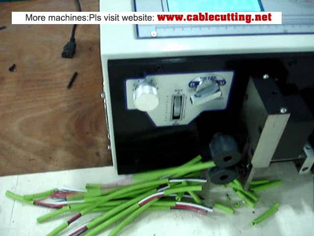WPM-09HT Automatisk kabelafisoleringsmaskine til 3-leder kabel (7 mm OD) - Præcis skæring & stripping