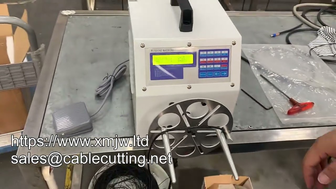 Automatisk trådbindingsmaskin | Trådviklingsmaskin | Trådspolemaskin WPM 200w