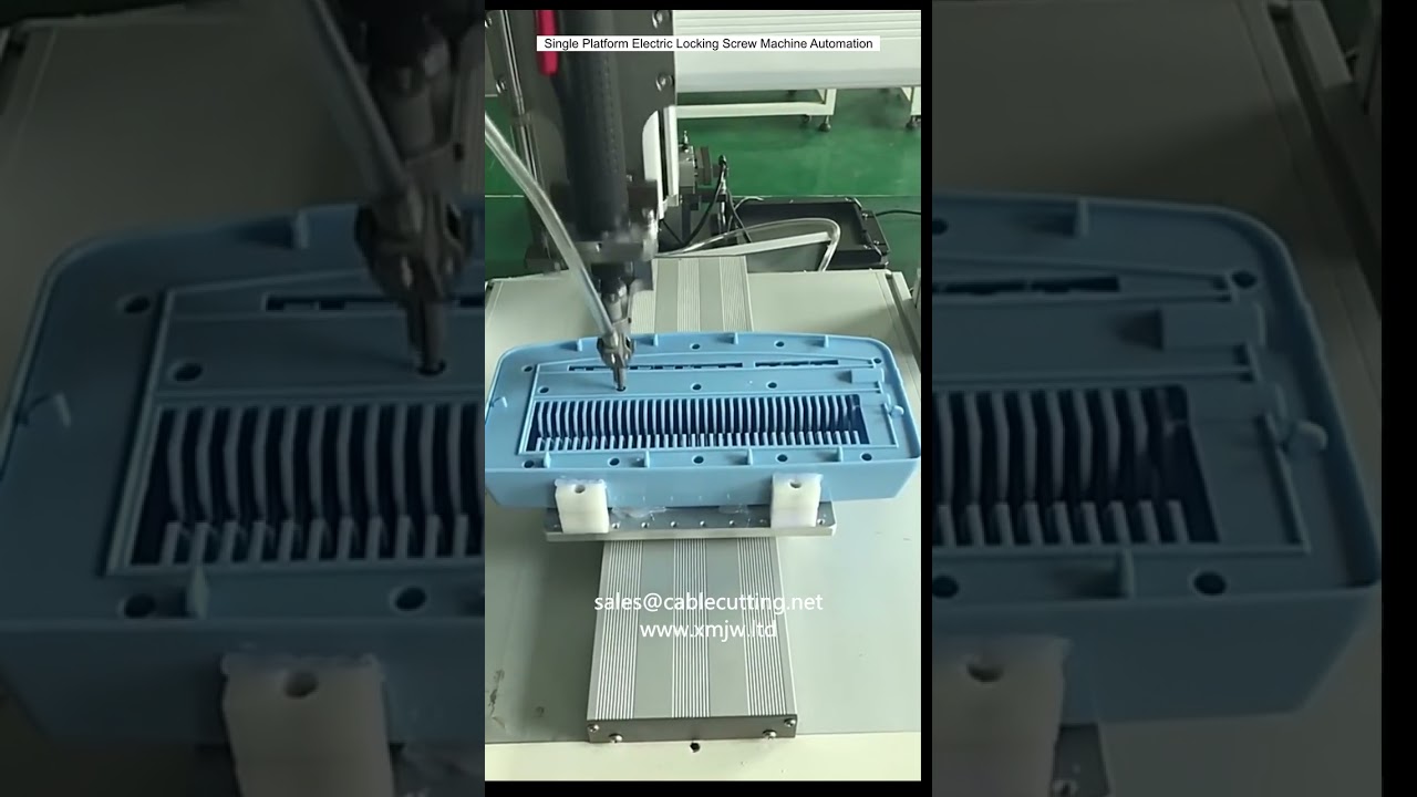 Enkelt-platforms elektrisk skruelåsemaskine til automatisering