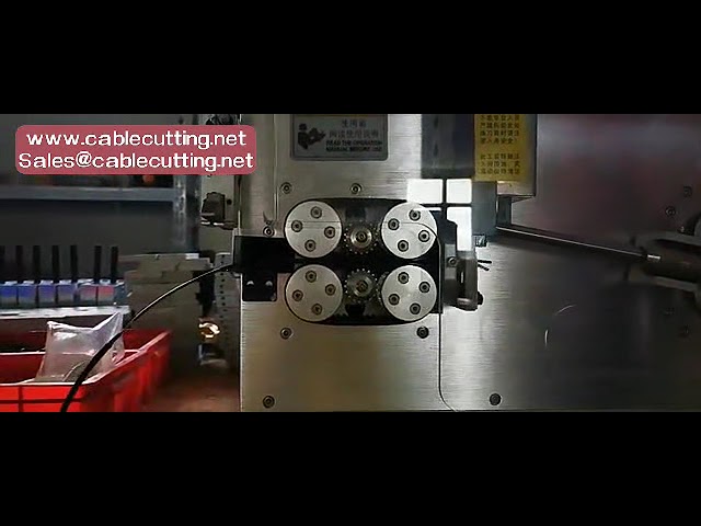 Effektiv afisolerings- og skæremaskine til 35 mm² computerkabler – Præcisionsværktøj til automatisering