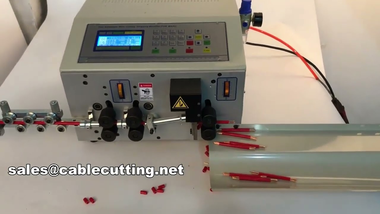 Automatisk wire skære- og afisoleringsmaskine til kabler op til 25mm² – WPM-MAX1-6