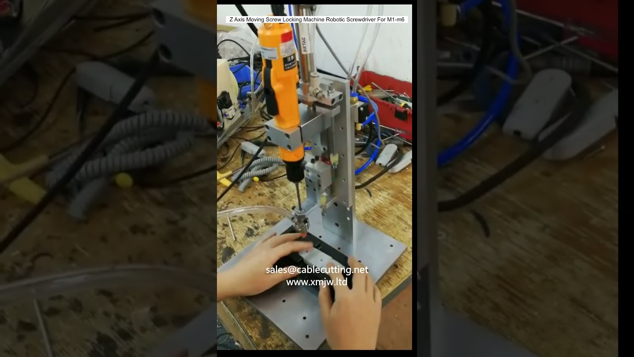 Z-akse bevægelig skruelåsemaskine robotisk skruetrækker til M1-M6