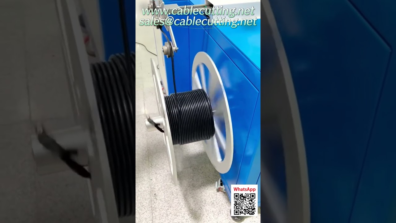 Effektiv kabelviklemaskine med 30kg kapacitet til ledninger 1-15mm