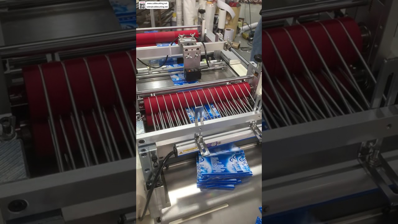Printed Roll Material Slicing Photoelectric Color Tracking High Speed Sheet Cutter Operations - Shorts
