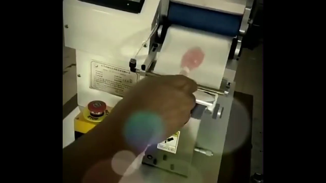 Automatisk etiketteringsmaskin til gelé