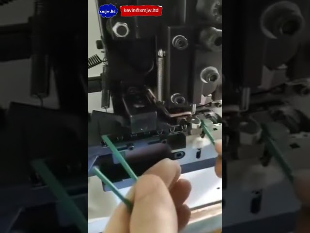 Automatisk Relateret Terminal Tråd Stripper Crimper Tråd Stripning Terminal Crimping Maskine Med Strip