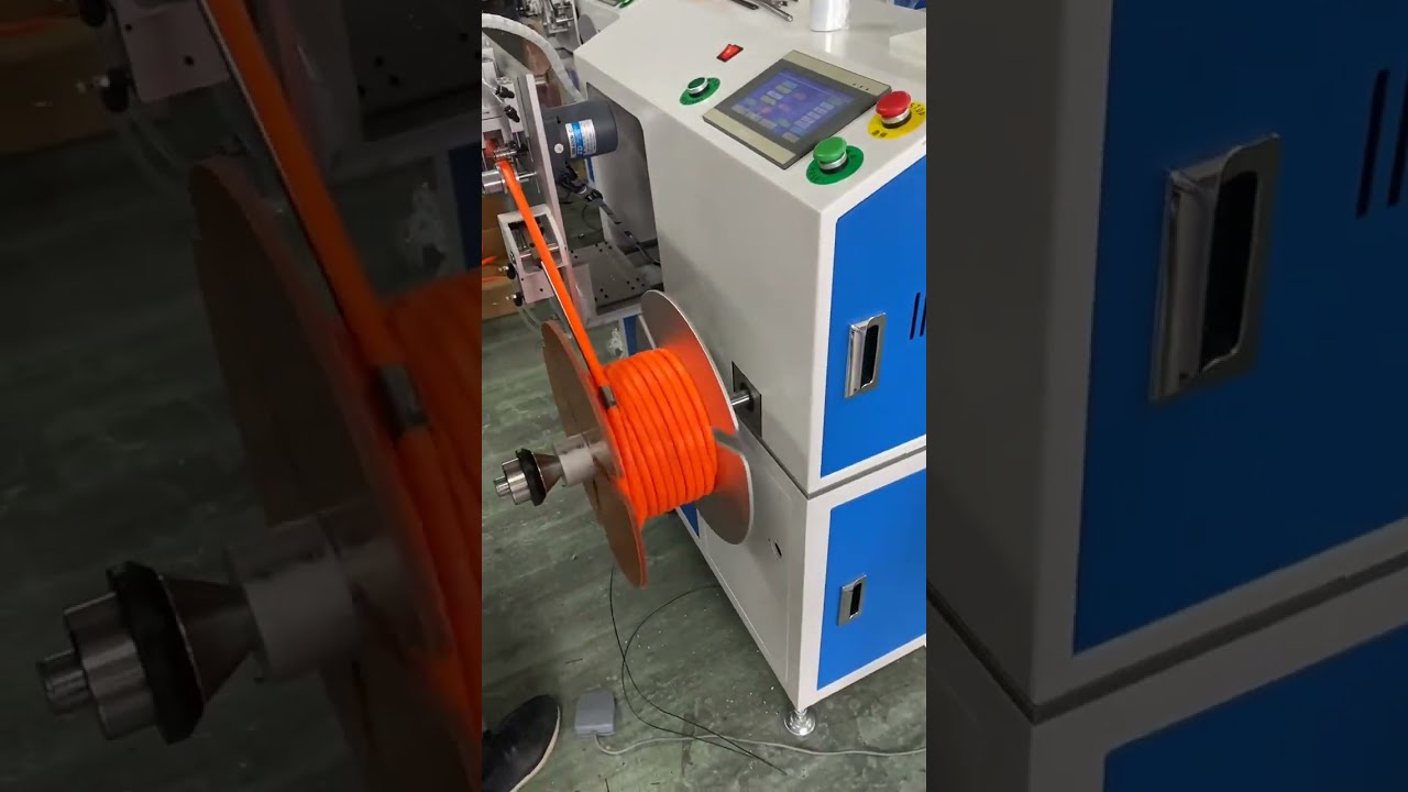 Automatisk måling, tælling, sortering, klipning og coiling af slanger – til biler og industri