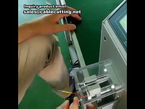 Automatisk koaksialkabel afisoleringsmaskine - Højpræcision Coax Wire Afisolering