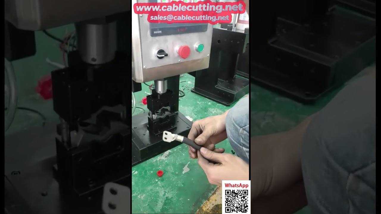 50 mm² CNC Hydraulisk Terminalmaskine – Ingen Matriceudskiftning, Hurtig Ledningsbehandling