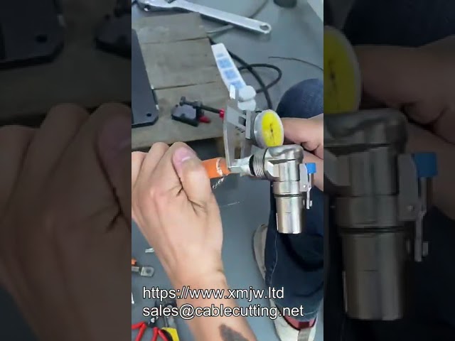 30 Ton Automatisk Kabelsko Krympemaskine Sekskantform til Nye Energi Bil Kabelsæt