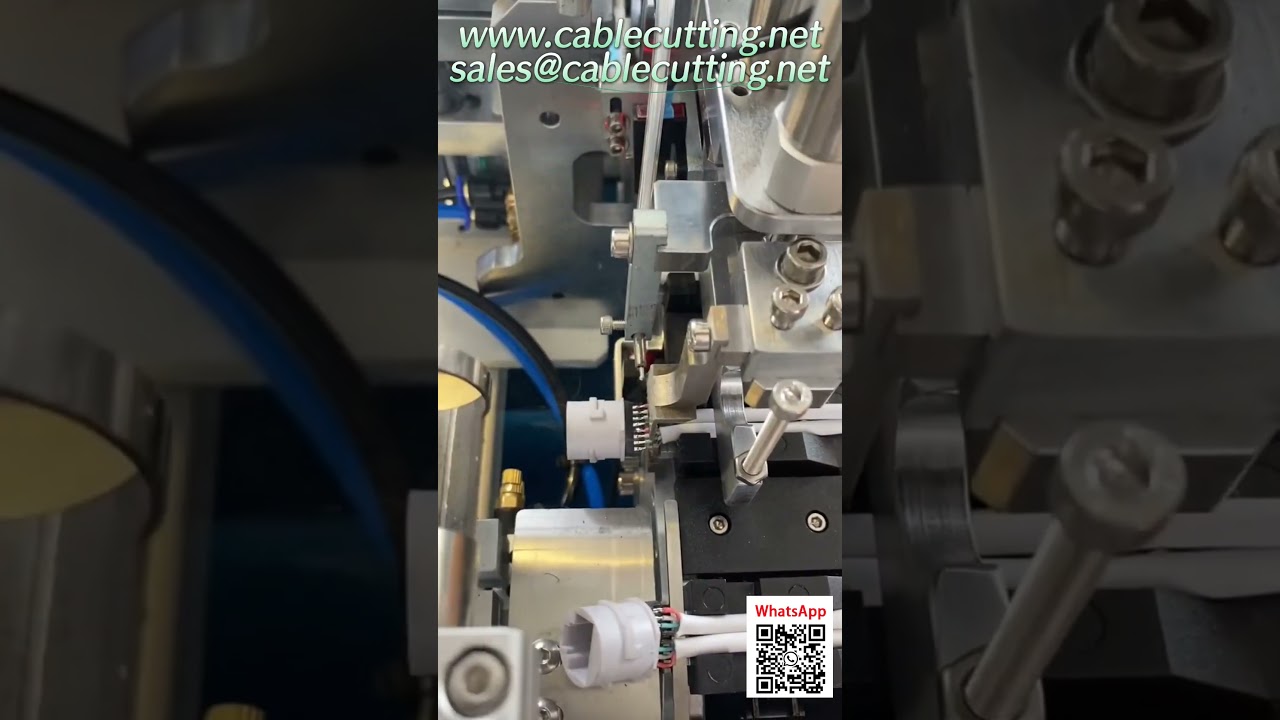 Automatisk RJ45 Crimpemaskine med Vibrationsfoder – Præcis Lodning af Alle Ben