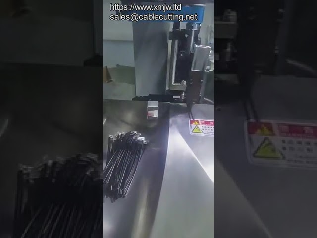 Fuldautomatisk enkelthoved kabeltråd terminal krympemaskine med skæring, afisolering og snoning