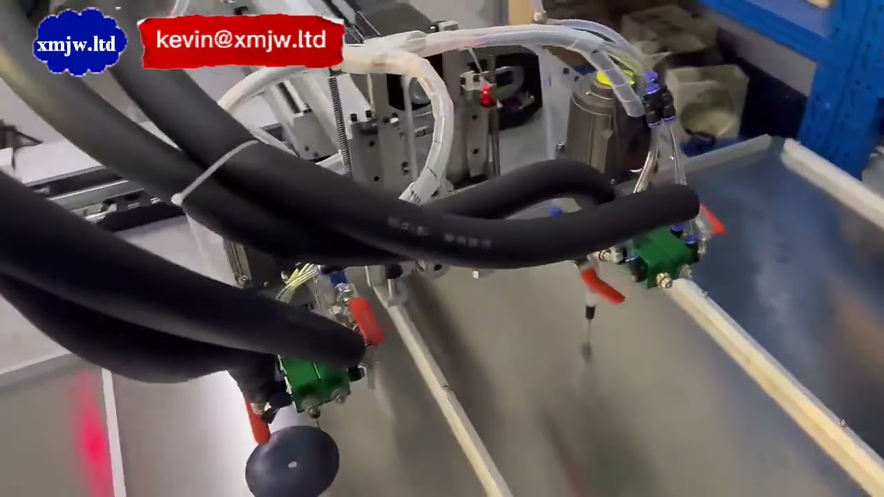 Multifunktionel borddispenseringsrobot til limkupling