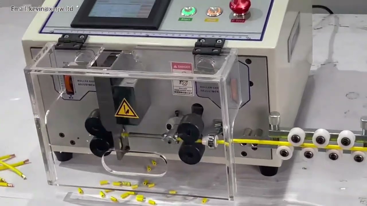 Automatisk afisoleringsmaskine SWT508 MAX1 med 4 hjul | 0,2-25 mm² til PVC, glas og ståltråd
