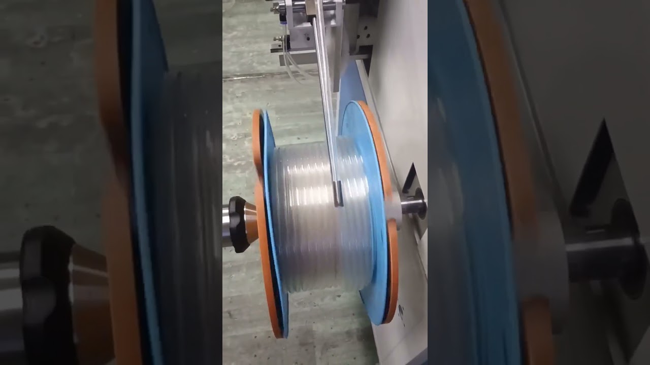 PVC-slange maskine til automatisk tælling, sortering, skæring og oprulning med præcis måling #maskine