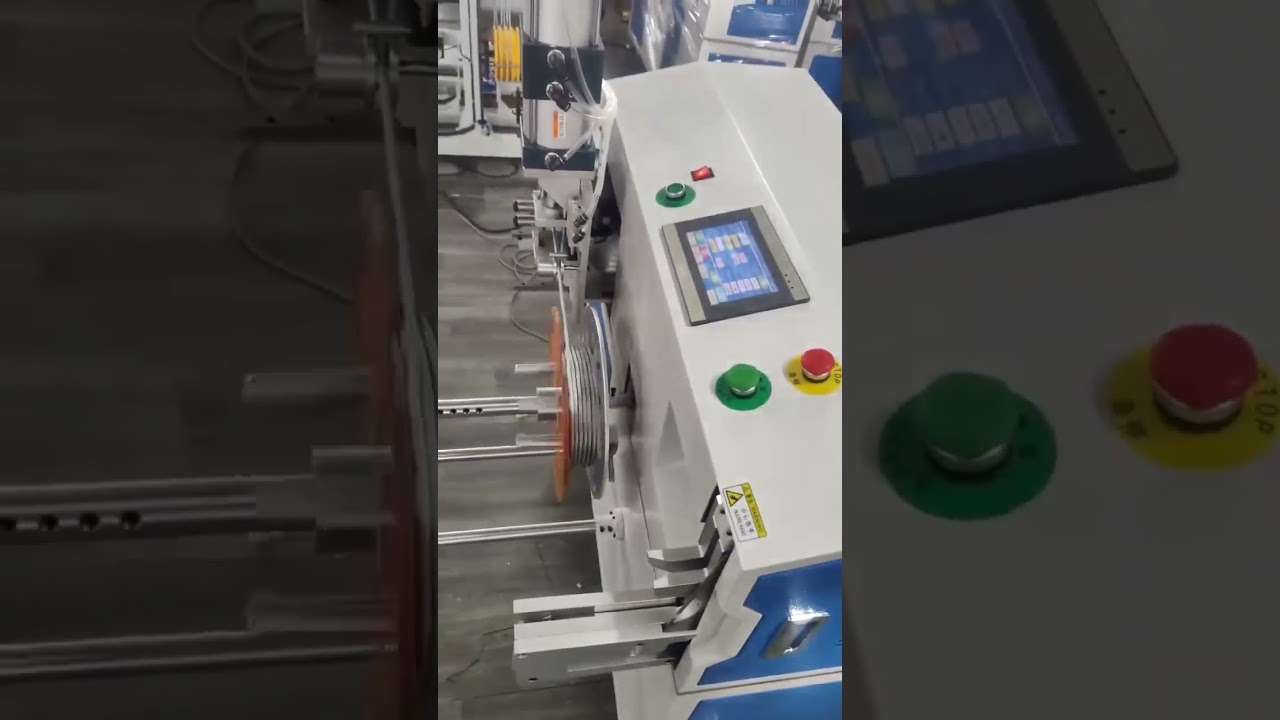 Automatisk maskine til optælling, sortering, skæring, vikling og binding af stålwire – optimér din produktion