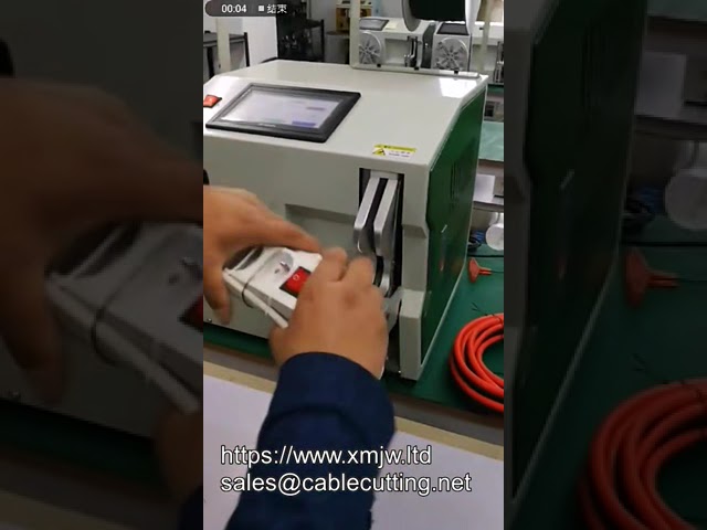 Fuldautomatisk lyd- og videokabelbindingsmaskine til silikonegummi