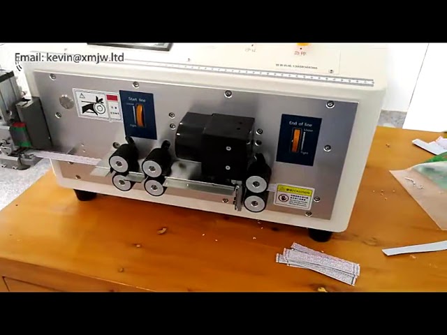 Automatisk afisoleringsmaskine til PVC-kappe – præcis skæring af flade og runde kabler
