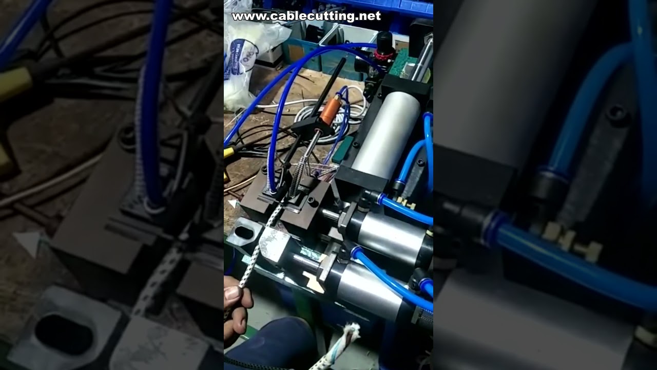 Pneumatisk afisoleringsmaskine til kabler og ledninger | Kabelstripper maskine