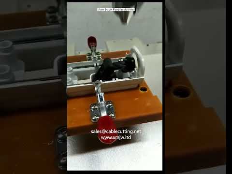 Effektiv automatisk skruemadningsmaskine til præcis montering